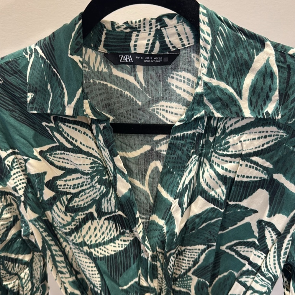 Zara belted midi dress - Picture 7 of 8